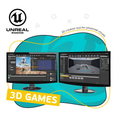 Unreal Engine 4. Игровой движок - КИБЕРшкола программирования для детей, компьютерные курсы для школьников, начинающих и подростков - KIBERone г. Бутурлиновка