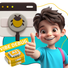 Тестирование & Vibe Debug. Охотники за багами - КИБЕРшкола программирования для детей, компьютерные курсы для школьников, начинающих и подростков - KIBERone г. Бутурлиновка