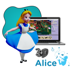 Alice 3d - КИБЕРшкола программирования для детей, компьютерные курсы для школьников, начинающих и подростков - KIBERone г. Бутурлиновка