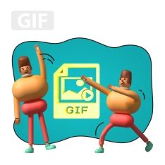 Gif-анимация - КИБЕРшкола программирования для детей, компьютерные курсы для школьников, начинающих и подростков - KIBERone г. Бутурлиновка