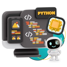 Мой первый сайт с мозгами: Python + AI - КИБЕРшкола программирования для детей, компьютерные курсы для школьников, начинающих и подростков - KIBERone г. Бутурлиновка