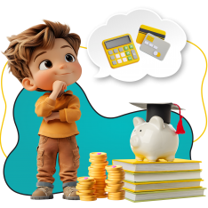 Финансовый интеллект вместе KIBERone - КИБЕРшкола программирования для детей, компьютерные курсы для школьников, начинающих и подростков - KIBERone г. Бутурлиновка