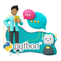 Умный чат-бот на Python на Telegram - КИБЕРшкола программирования для детей, компьютерные курсы для школьников, начинающих и подростков - KIBERone г. Бутурлиновка