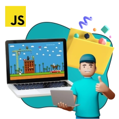 JavaScript + AI. Проектное обучение + геймификация + AI-помощники - КИБЕРшкола программирования для детей, компьютерные курсы для школьников, начинающих и подростков - KIBERone г. Бутурлиновка